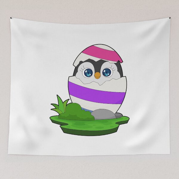 Item preview, Penguin Easter Easter egg designed and sold by Snabdesign84.
