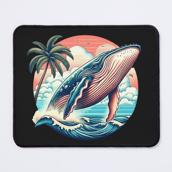 Item preview, Pacific Humpback Whale Breaching Water designed and sold by HippieFarms11.