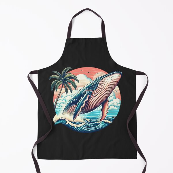 Item preview, Pacific Humpback Whale Breaching Water designed and sold by HippieFarms11.