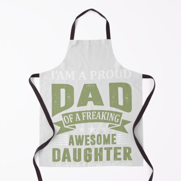 Item preview, I Am A Proud Dad of Awesome Daughter Fathers & Daughter Day designed and sold by roboartpixel.