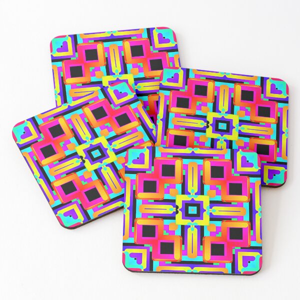 Item preview, Colorful Block Pattern #2 designed and sold by SuperMoniHalo.