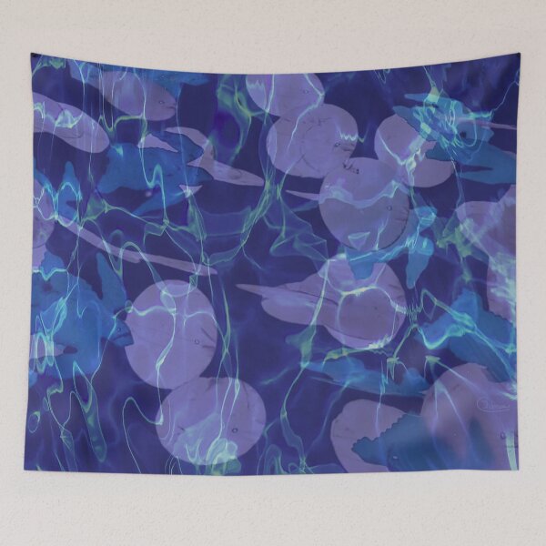 Item preview, Purple Swimming Sea Turtles designed and sold by CHENOARTWORKS.