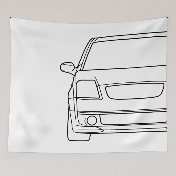 Item preview, Citroen C2 detailed black lined designed and sold by EdimDesign.