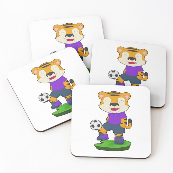 Item preview, Tiger Soccer player Soccer designed and sold by Snabdesign84.