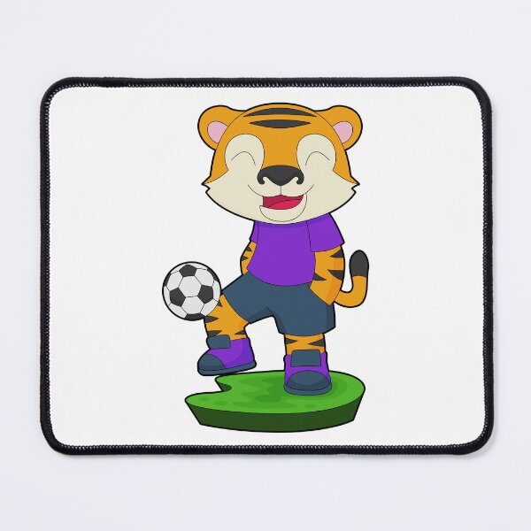 Artikelvorschau, Tiger Fußballspieler Fußball entworfen und verkauft von Snabdesign84.