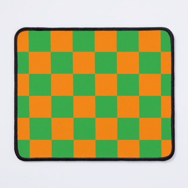 Item preview, green orange checkerboard designed and sold by NESIHO.