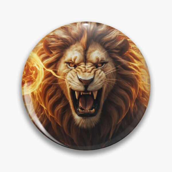 Item preview, Lion king of the fire designed and sold by Lufka.