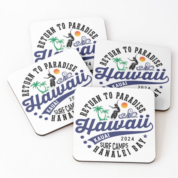 Item preview, Hanalei Bay Kauai - Hawaii Surf Camps designed and sold by eclecTEEq.