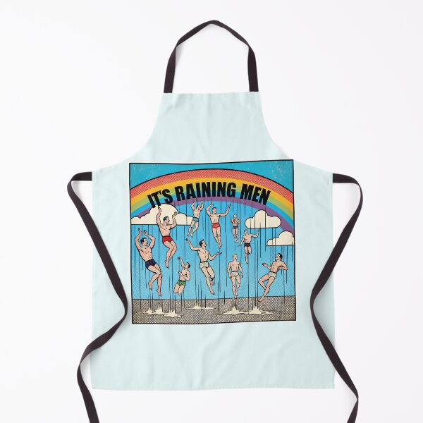Item preview, It's Raining Men, Hallelujah - Vintage Comic Style Artwork designed and sold by SaiwaiMiyuki.