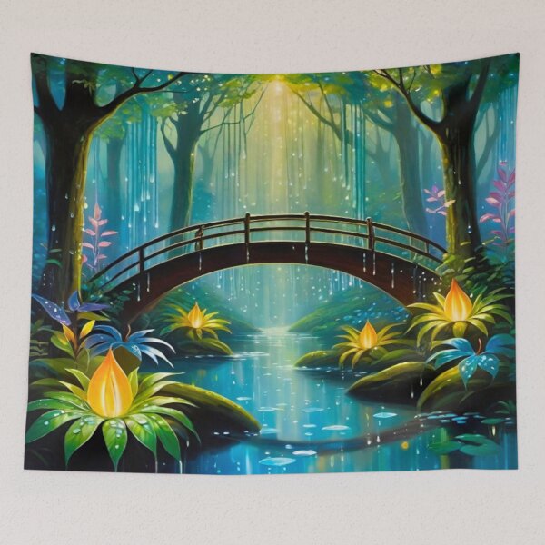 Item preview, Lantern Plants Glow on a Rainy Day designed and sold by Ethereal-Canvas.