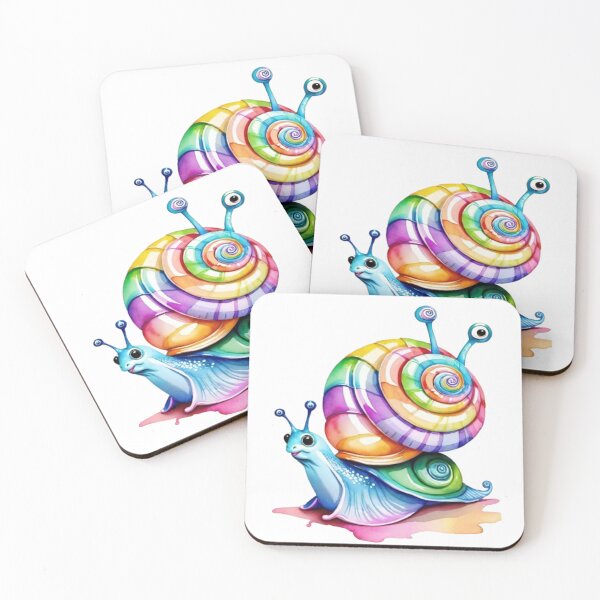 Item preview, Funny  lovely colour snail designed and sold by Trianglegreen.