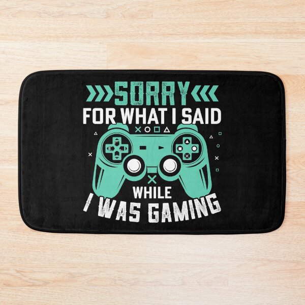 Item preview, Sorry For What I Said While I Was Gaming  designed and sold by Hairball-Pets.