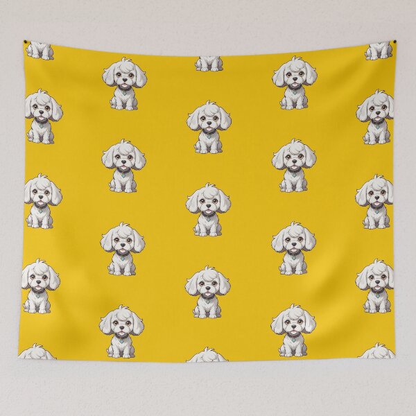 Item preview, White Cockapoo designed and sold by Bilisik.
