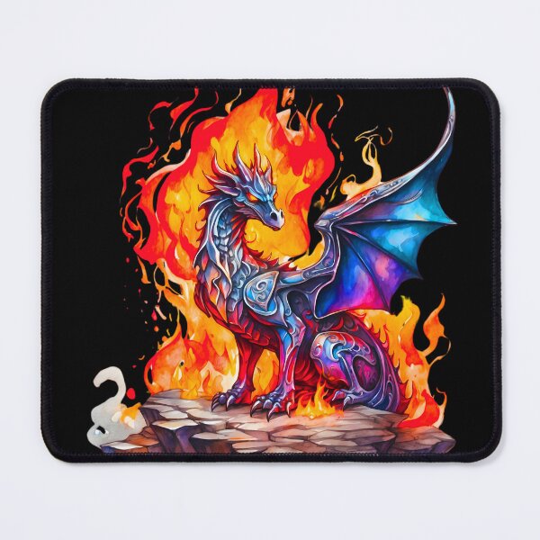 Aperçu de l'œuvre Feu de dragon japonais créée et vendue par SYMEshop.