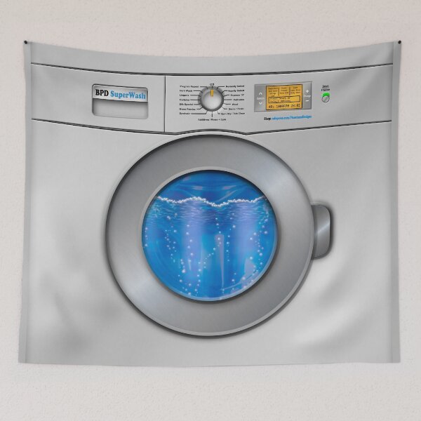 Item preview, Washing Machine designed and sold by BonniePhantasm.