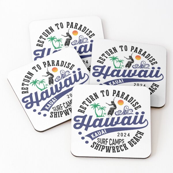 Item preview, Shipwreck Beach Kauai - Hawaii Surf Camps designed and sold by eclecTEEq.