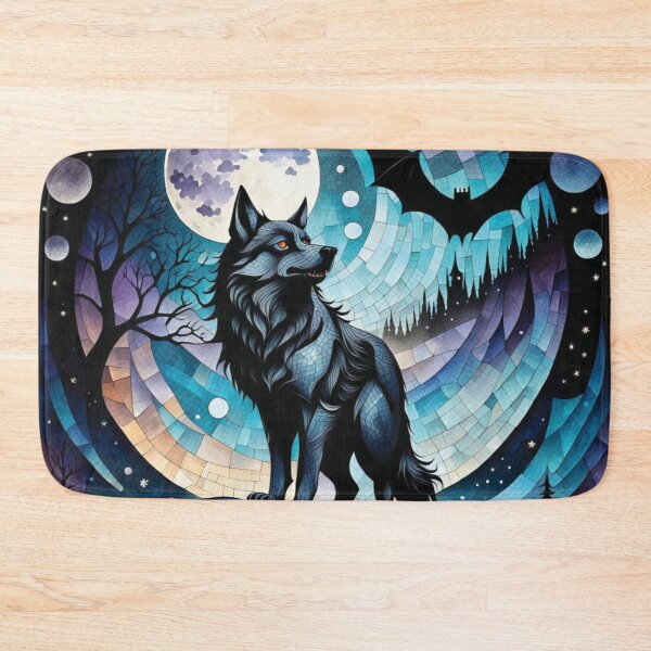 Item preview, The bat and the werewolf designed and sold by O-and-Co.