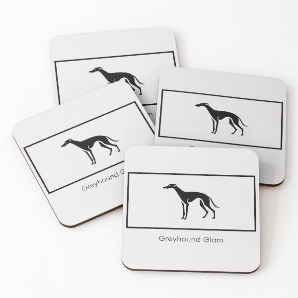 Artikelvorschau, Greyhound Glam entworfen und verkauft von Sleek Sketch Studio.