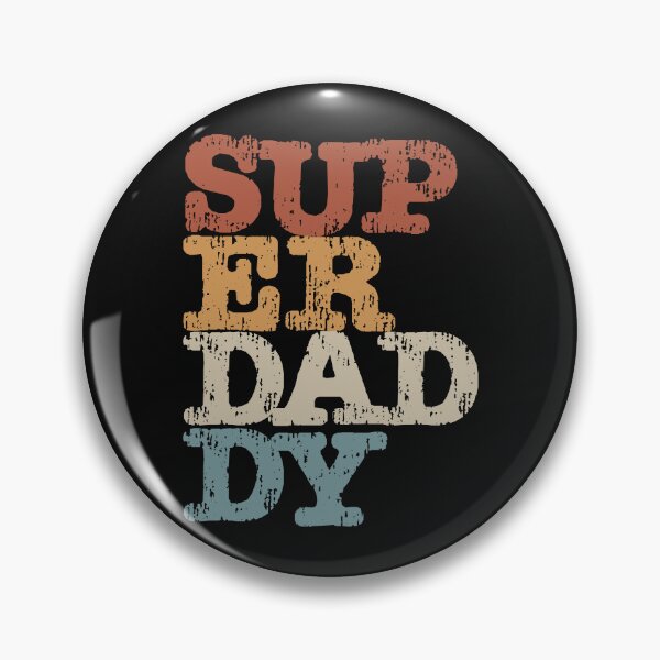 Artikelvorschau, Super Daddy Vintage für Besten Vater Geschenk zum Vatertag entworfen und verkauft von Billianidesigns.