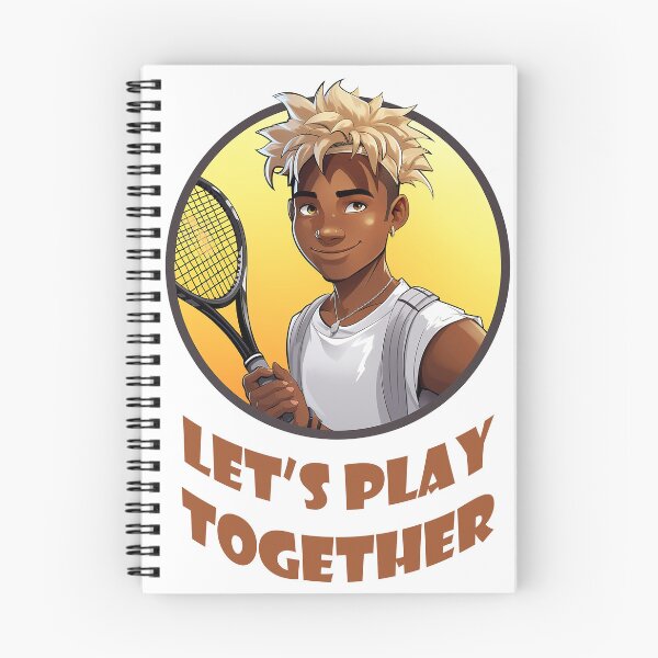 Item preview, Tennis player and his racket designed and sold by LukaSay.