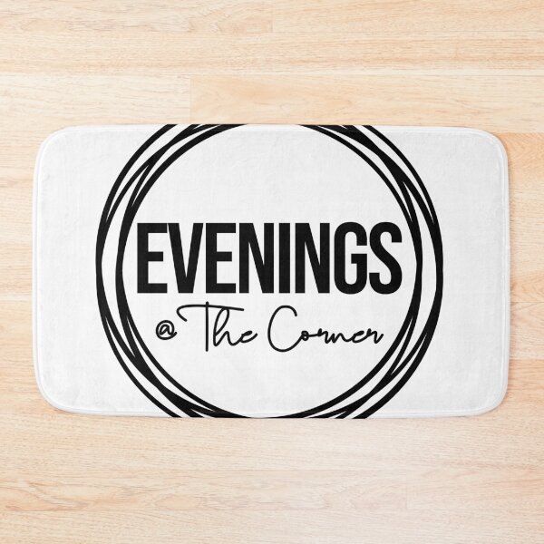 Item preview, Evenings @ The Corner Pocket Logo (Black) designed and sold by TheCornerOnline.