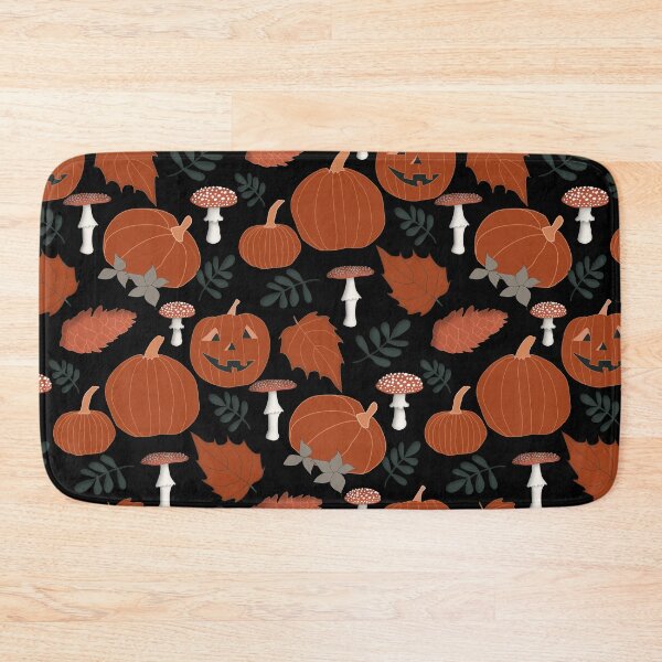 Item preview, Jack o'Lantern , mushrooms and pumpkins designed and sold by SaichaDesign.