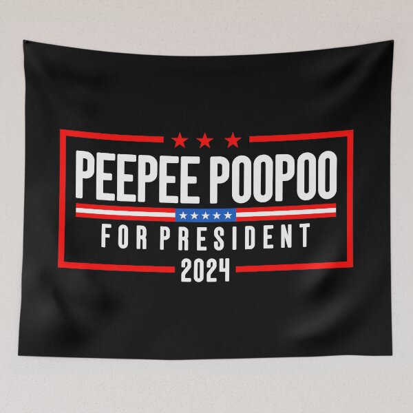 Item preview, Peepee Poopoo 2024 For Presiden designed and sold by vestalshop.