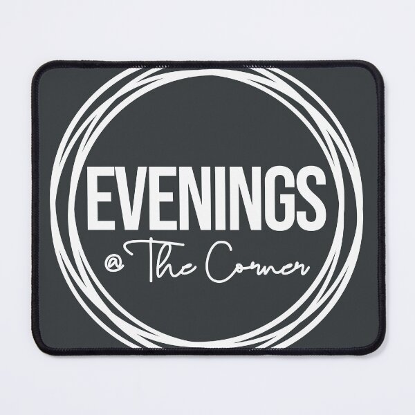 Item preview, Evenings @ The Corner Pocket Logo (White) designed and sold by TheCornerOnline.