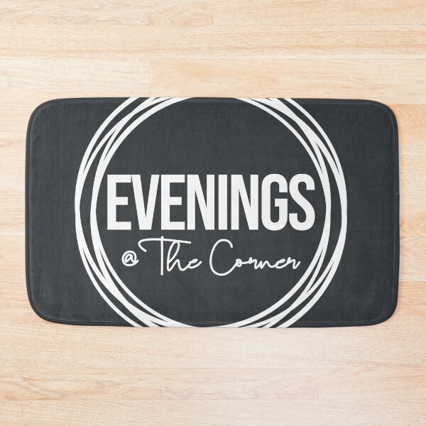 Item preview, Evenings @ The Corner Pocket Logo (White) designed and sold by TheCornerOnline.
