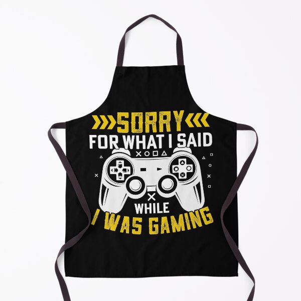 Item preview, Sorry For What I Said While I Was Gaming  designed and sold by Hairball-Pets.
