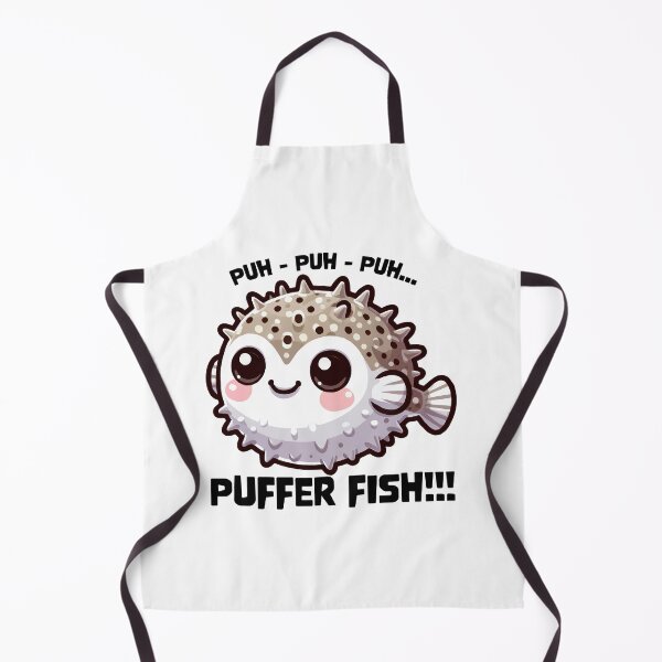 Item preview, Puh Puh Puh Puffer Fish! designed and sold by Angry Swan Designs.