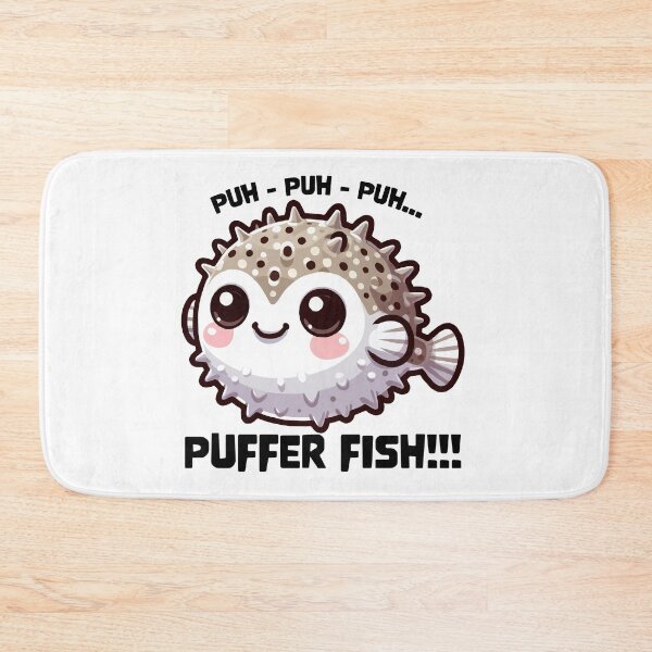 Item preview, Puh Puh Puh Puffer Fish! designed and sold by Angry Swan Designs.