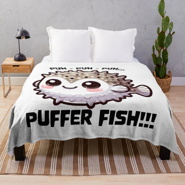 Item preview, Puh Puh Puh Puffer Fish! designed and sold by Angry Swan Designs.