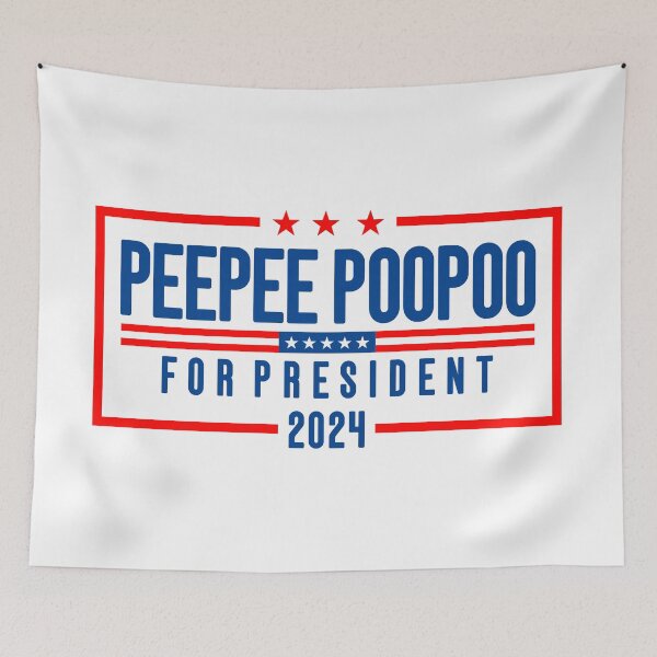 Item preview, Peepee Poopoo 2024 For Presiden designed and sold by vestalshop.