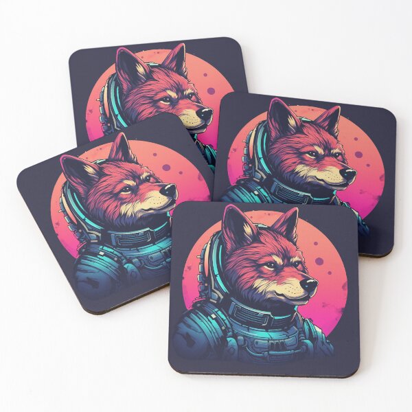 Item preview, Spacesuit fox designed and sold by Badgers-Artopia.