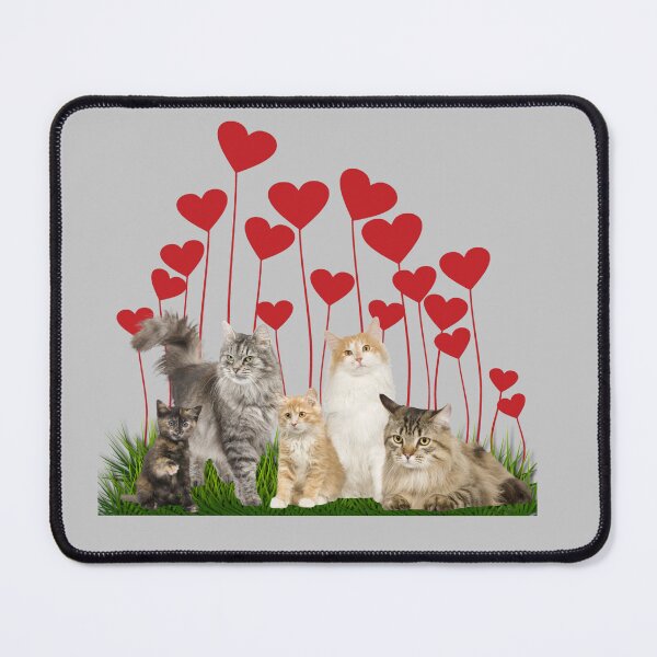 Item preview, Happy Valentine's day _ cats designed and sold by Jemsruk.