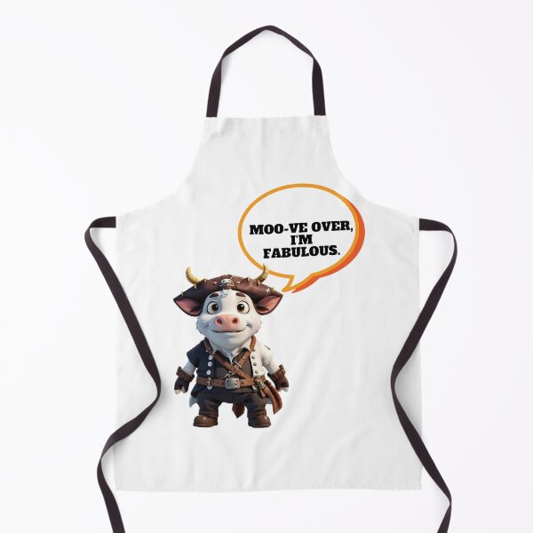 Item preview, Moo-tastic Makeover! Moo-Shine the Pirate Cow Sails into Style designed and sold by RvinJo8.