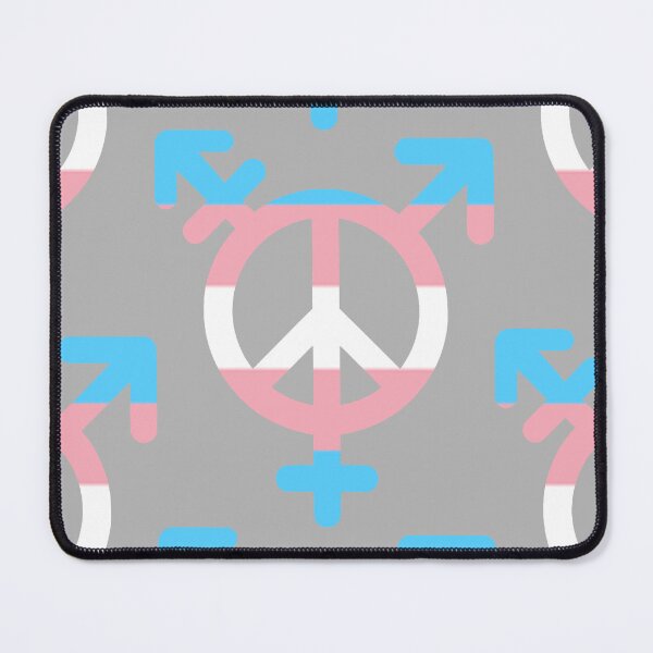 Item preview, Peace, Love, and Transgender Unity Symbol designed and sold by PrideDownUnder.