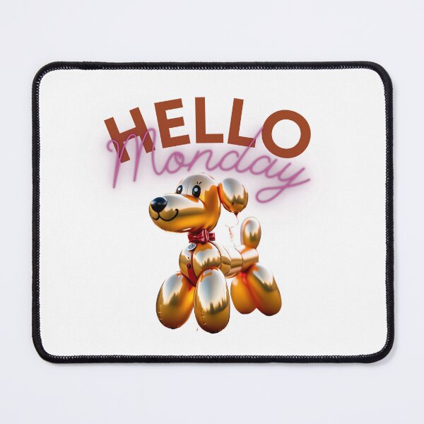 Item preview, Balloon dog , Hello Monday designed and sold by Coolparrotgirl.