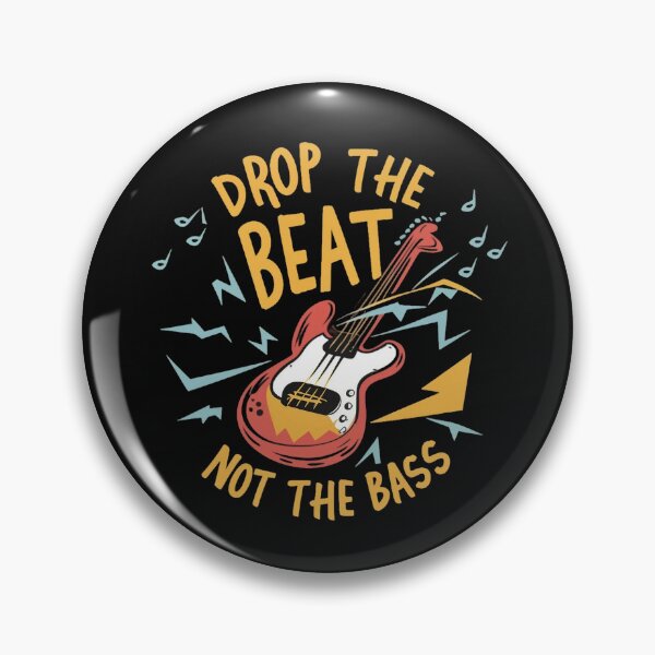 Item preview, Drop the Beat, Not the Bass designed and sold by MindFrank.