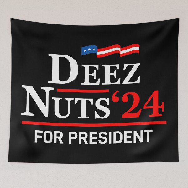 Item preview, Deez Nuts 2024 For Presiden designed and sold by vestalshop.