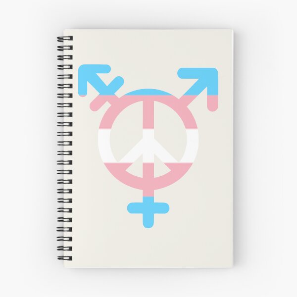 Item preview, Peace, Love and Transgender Unity Symbol designed and sold by PrideDownUnder.