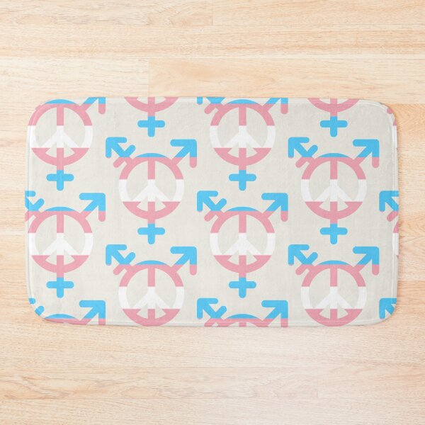 Item preview, Peace, Love and Transgender Unity Symbol designed and sold by PrideDownUnder.