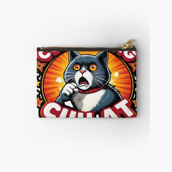 Item preview, Cat Coughing, Cuh At, Cat Lover designed and sold by CosmoLush.