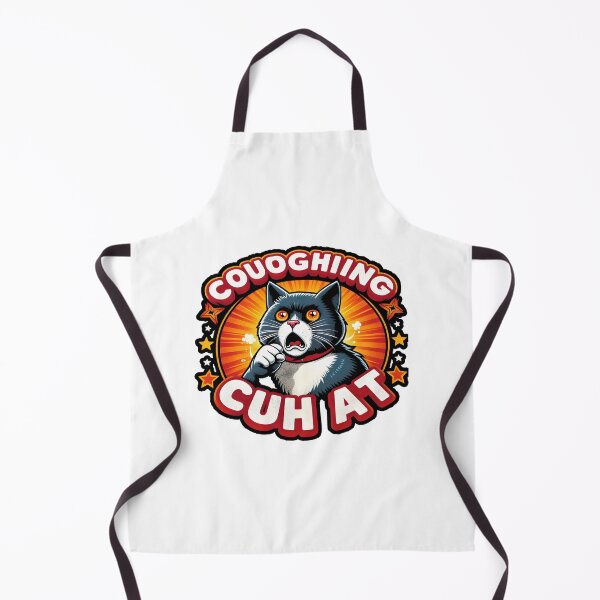Item preview, Cat Coughing, Cuh At, Cat Lover designed and sold by CosmoLush.