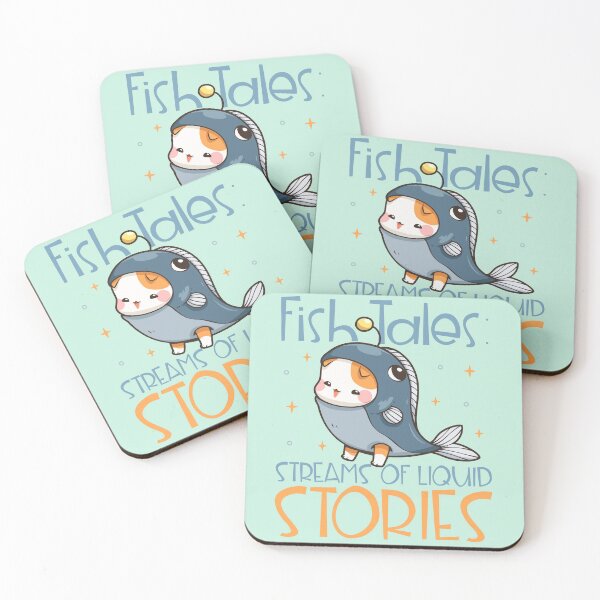 Item preview, Fish tales: Streams of liquid stories designed and sold by RuggedCocoShop.