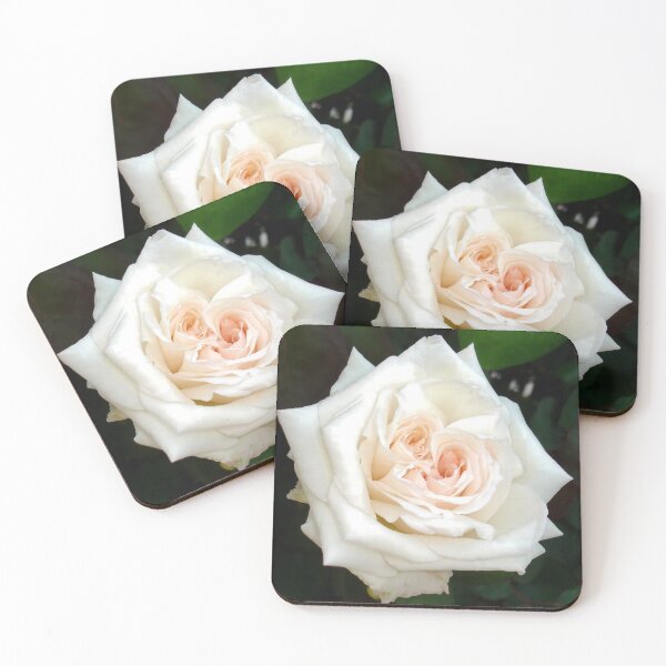 Item preview, A Double Hearted Romantic White Rose designed and sold by taiche.