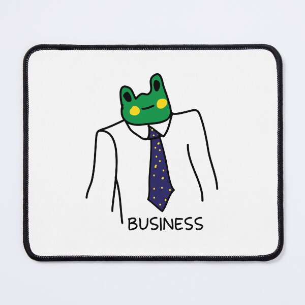 Item preview, Business frog cute designed and sold by fluffyfamcraft.