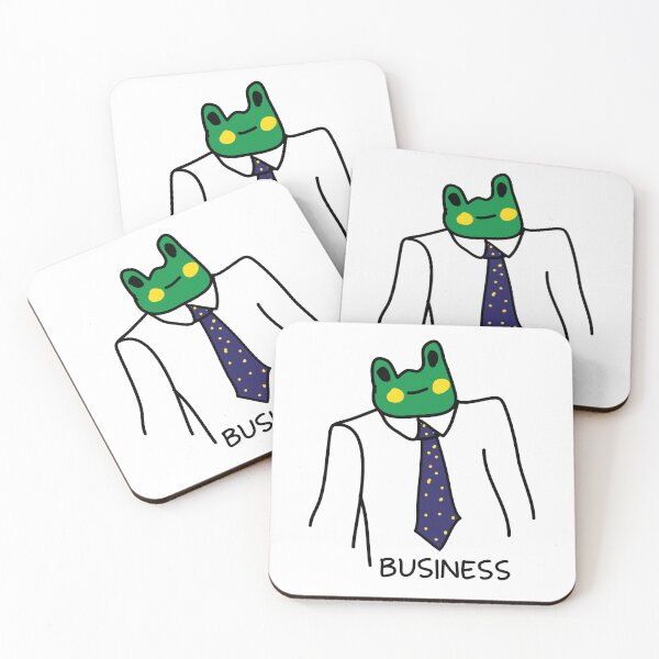 Item preview, Business frog cute designed and sold by fluffyfamcraft.