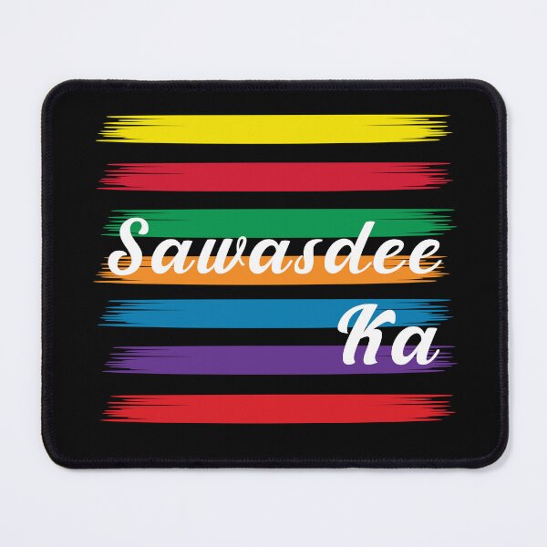 Item preview, Sawadee ka on colors of the day in thai designed and sold by UniqueDesignHub.